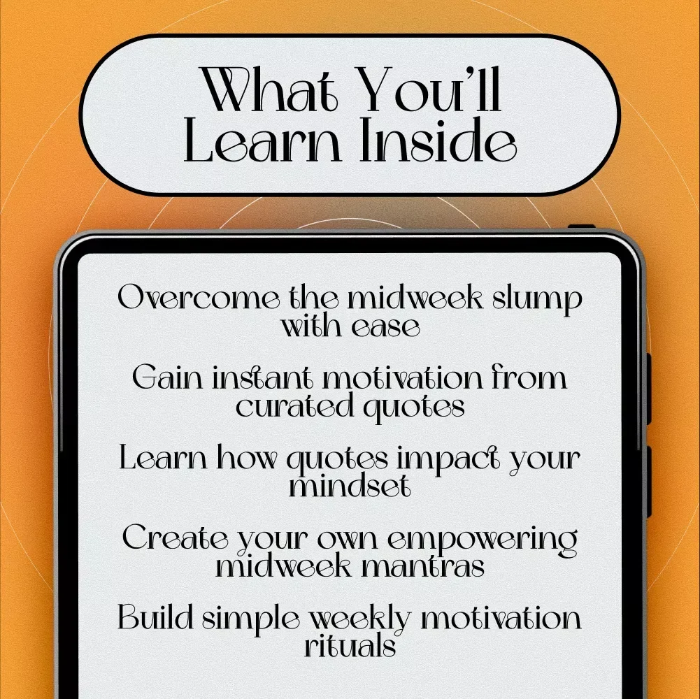 Wake Up Wednesday: Uplifting Quotes to Power Through Your Week – Motivational eBook for Midweek Inspiration, Wednesday Motivation Quotes, Personal Growth Guide