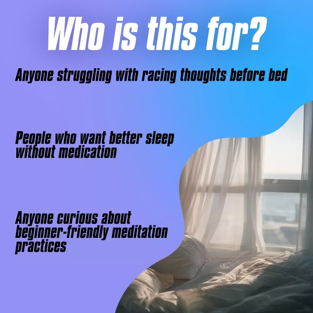 Sleep & Healing Meditation Mastery Checklist – Digital Download | Meditation for Sleep and Healing PDF, Relaxation Nighttime Routine, Guided Mindfulness Printable