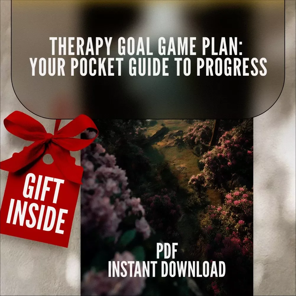 Therapy Goal Game Plan: Your Pocket Guide to Progress | SMART Goal Therapy Checklist | Digital Download with Examples of Goals for Therapy