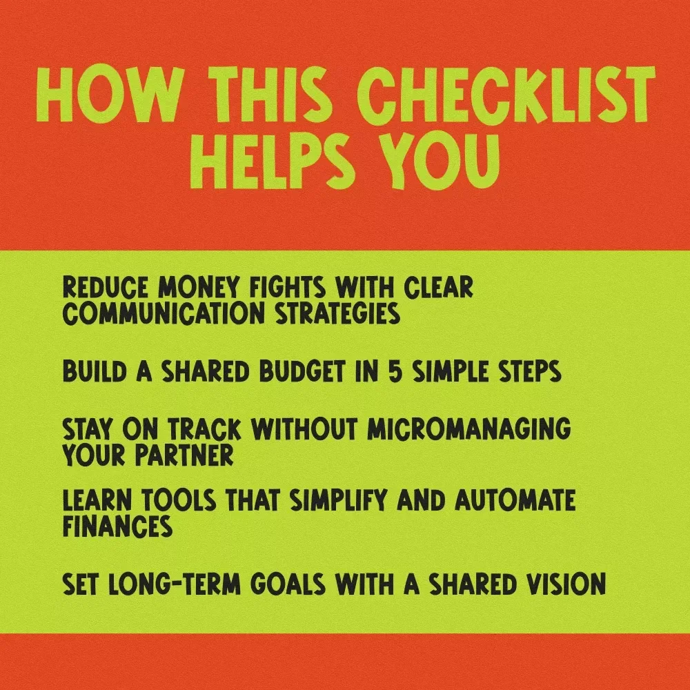 Money Talks: How to Budget as a Team Without Losing Your Mind (or Marriage) | Digital Guide for Couples | How to Budget with Your Spouse eBook