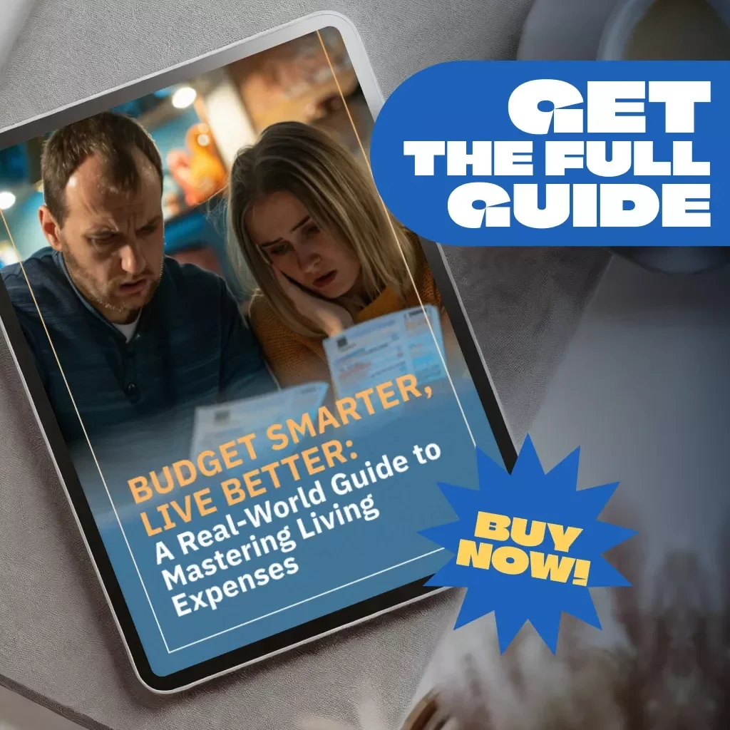 Budget Smarter, Live Better: A Real-World Guide to Mastering Living Expenses | How Much to Budget for Living Expenses | Digital Download PDF Guide