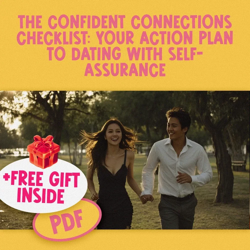 The Confident Connections Checklist: Your Action Plan to Dating with Self-Assurance | Digital Download | How to Be Confident When Dating | Self-Love & Communication Guide