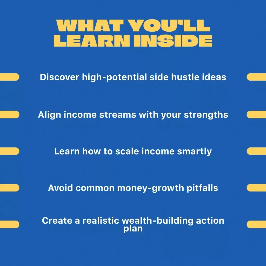 Smart Strategies to Build Lasting Income | Side Hustle Strategies for Wealth Accumulation | Digital Guide for Financial Freedom