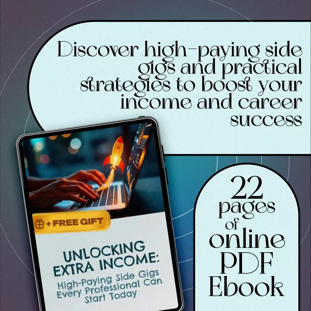 Unlocking Extra Income: High-Paying Side Gigs Every Professional Can Start Today – High-Paying Side Gigs for Professionals eBook Guide
