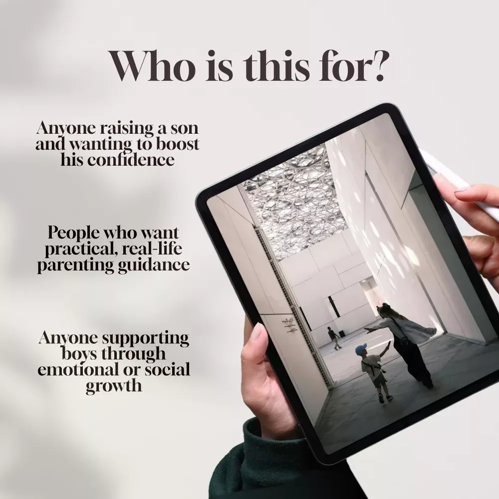 Raising a Confident Son: A Parent’s Guide to Building Self-Belief and Resilience | How to Build My Son’s Confidence | Digital Download Parenting Guide