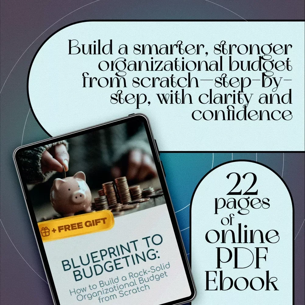 Blueprint to Budgeting: How to Build a Rock-Solid Organizational Budget from Scratch | How Do You Create a Budget for an Organization | Budget eBook for Teams, Nonprofits, and Startups