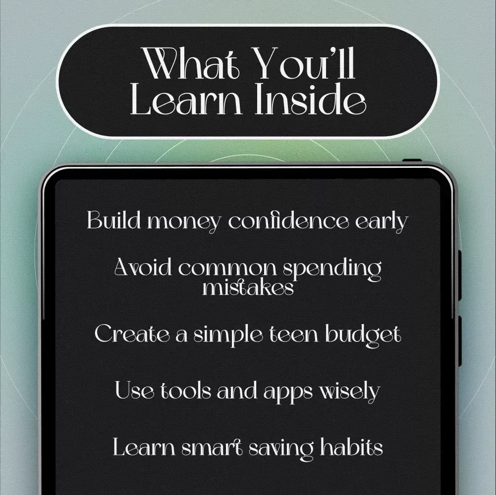 Money Moves: The Teen’s Guide to Smart Budgeting and Financial Freedom | Teen Budget eBook | Digital Budgeting Guide for Teens | How to Budget with Your Spouse Tips