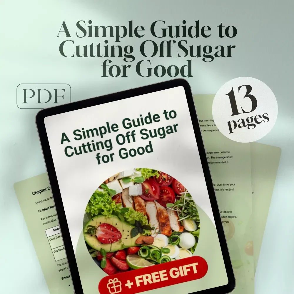A Simple Guide to Cutting Off Sugar for Good – How to Cut Off Sugar, Beat Cravings & Live Sweet-Free