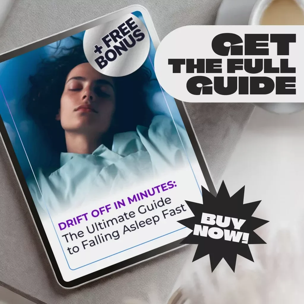 Drift Off in Minutes: The Ultimate Guide to Falling Asleep Fast | Digital Download | How to Go to Bed Fast Guide for Instant Better Sleep