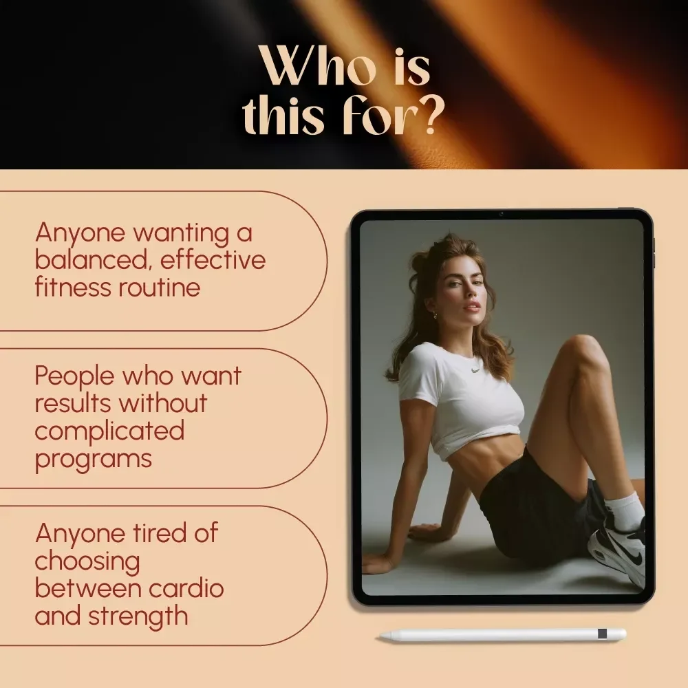 Cardio + Strength and Why It’s the Power Pair for Total Fitness | Cardio Strength Workout Guide, Fitness eBook, Digital Download