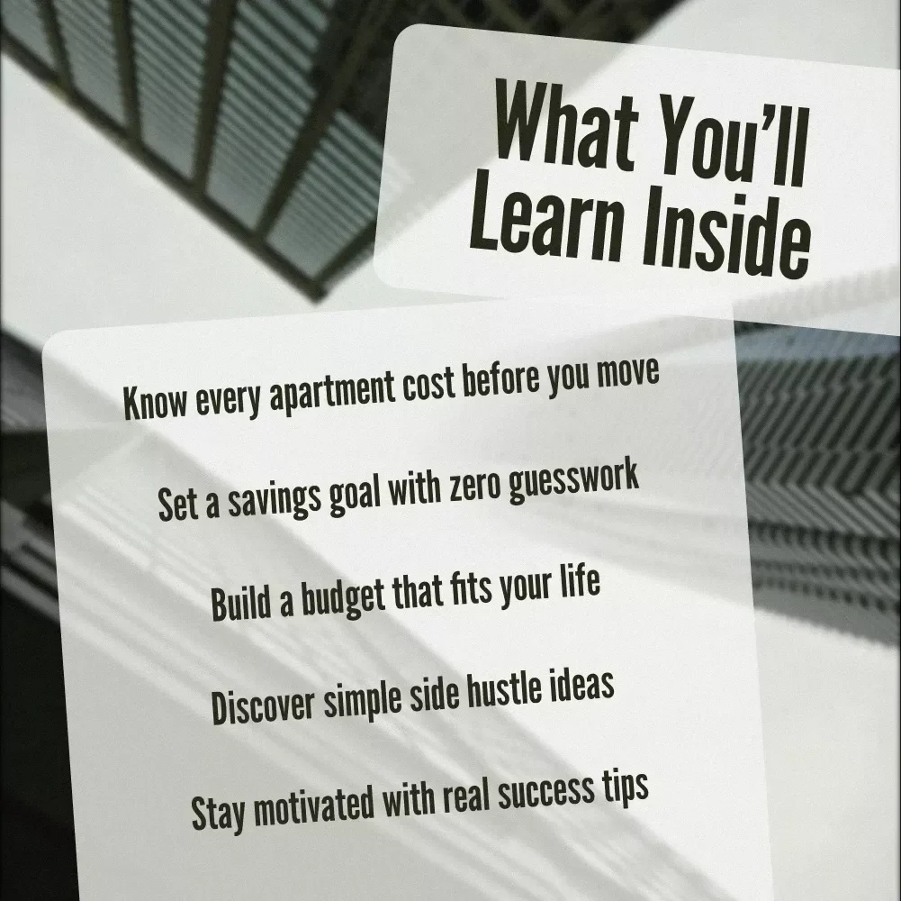 Keys to Your Future: The Ultimate Guide to Saving for Your First Apartment | How to Save Up for an Apartment eBook, First Apartment Budget Planner, Digital Download