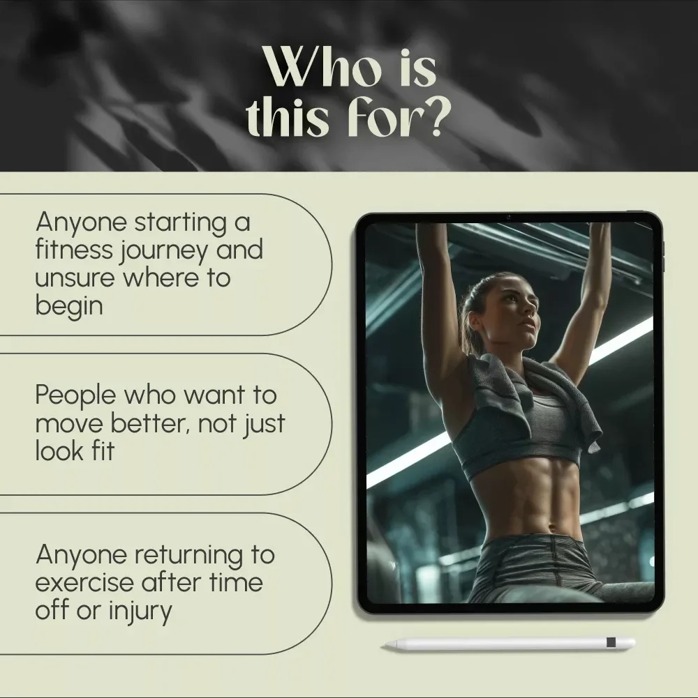 Move with Purpose: A Beginner’s Guide to Building a Functional Fitness Routine | Functional Fitness Routine eBook | Digital Fitness Guide for Beginners