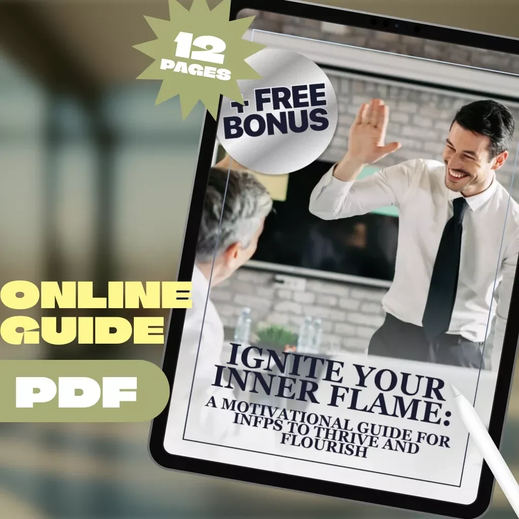 Ignite Your Inner Flame: A Motivational Guide for INFPs to Thrive and Flourish | Digital Download | How to Motivate INFP | INFP Motivation eBook