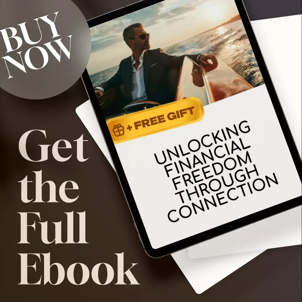 Unlocking Financial Freedom Through Connection | eBook on Cultivating Mentor Connections for Financial Freedom, Digital Guide to Wealth Building Mentorship