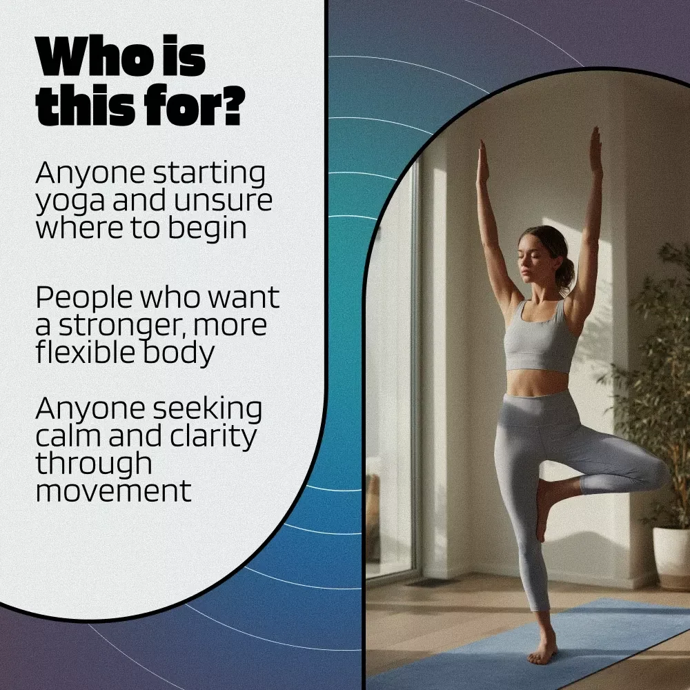 A Beginner’s Guide to Yoga Workout Routines for Strength, Flexibility, and Peace of Mind | Beginner Yoga eBook | Digital Yoga Guide | Yoga Workout Routine PDF