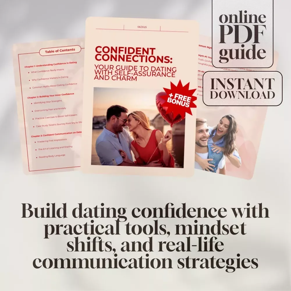 Confident Connections: Your Guide to Dating with Self-Assurance and Charm – Digital Guide for How to Be Confident When Dating, eBook Download