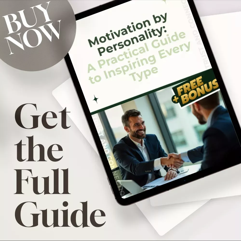 Motivation by Personality: A Practical Guide to Inspiring Every Type – How to Motivate Different Personality Types | Digital Guide for Coaches, Leaders & Educators