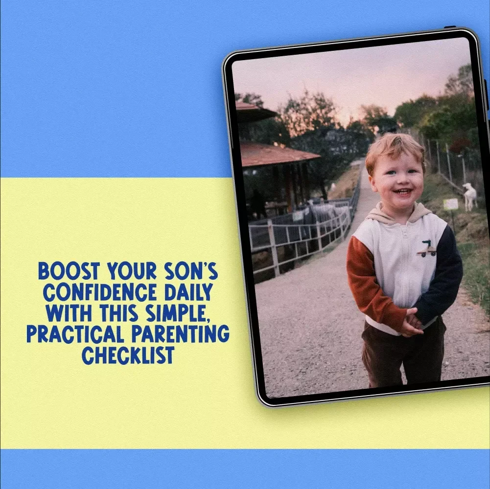 Confidence Kickstart: A Simple Checklist to Boost Your Son’s Self-Belief | How to Build My Son’s Confidence | Printable Digital Download