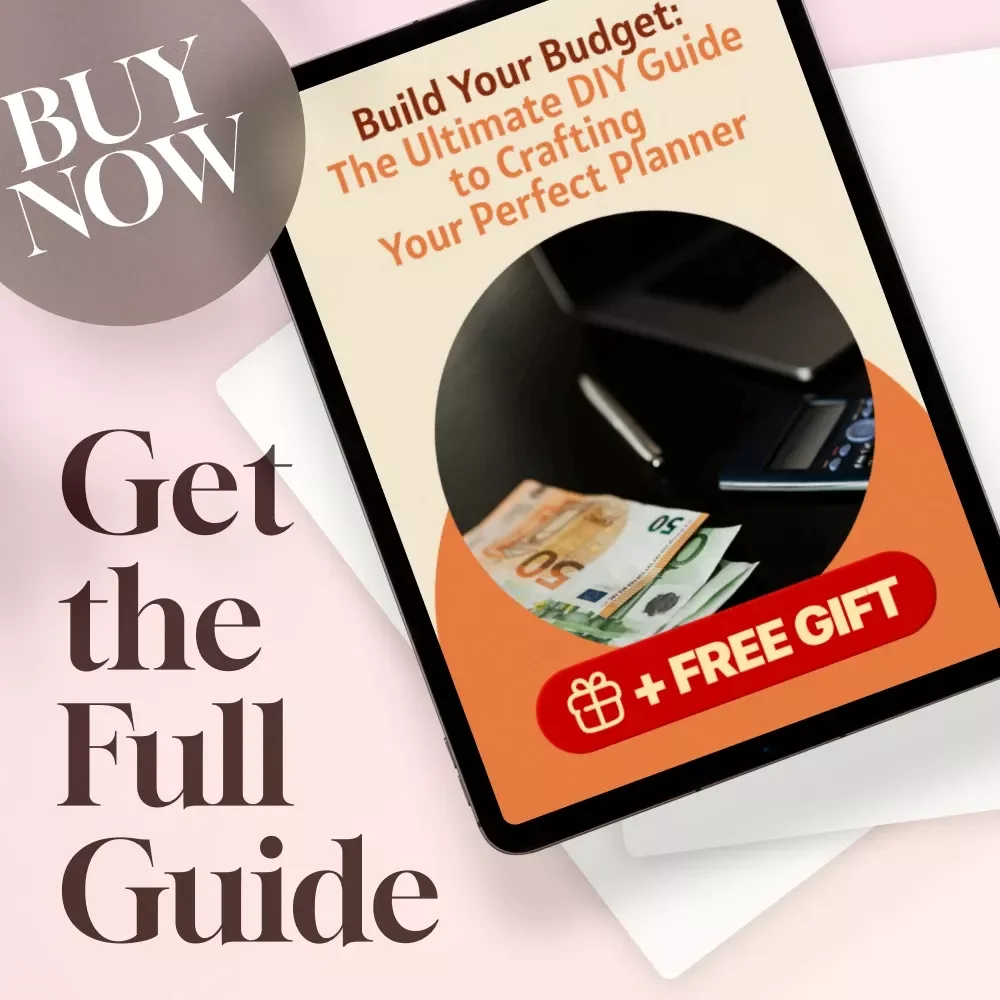Build Your Budget: The Ultimate DIY Guide to Crafting Your Perfect Planner | Digital Guide on How to Make Your Own Budget Planner | Printable eBook Download