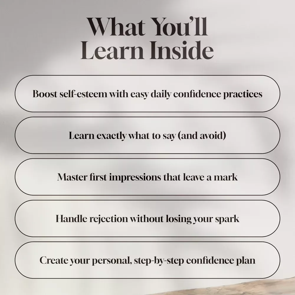Confident Connections: Your Guide to Dating with Self-Assurance and Charm – Digital Guide for How to Be Confident When Dating, eBook Download