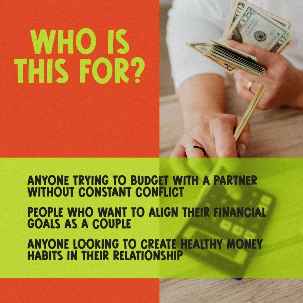 Money Talks: How to Budget as a Team Without Losing Your Mind (or Marriage) | Digital Guide for Couples | How to Budget with Your Spouse eBook