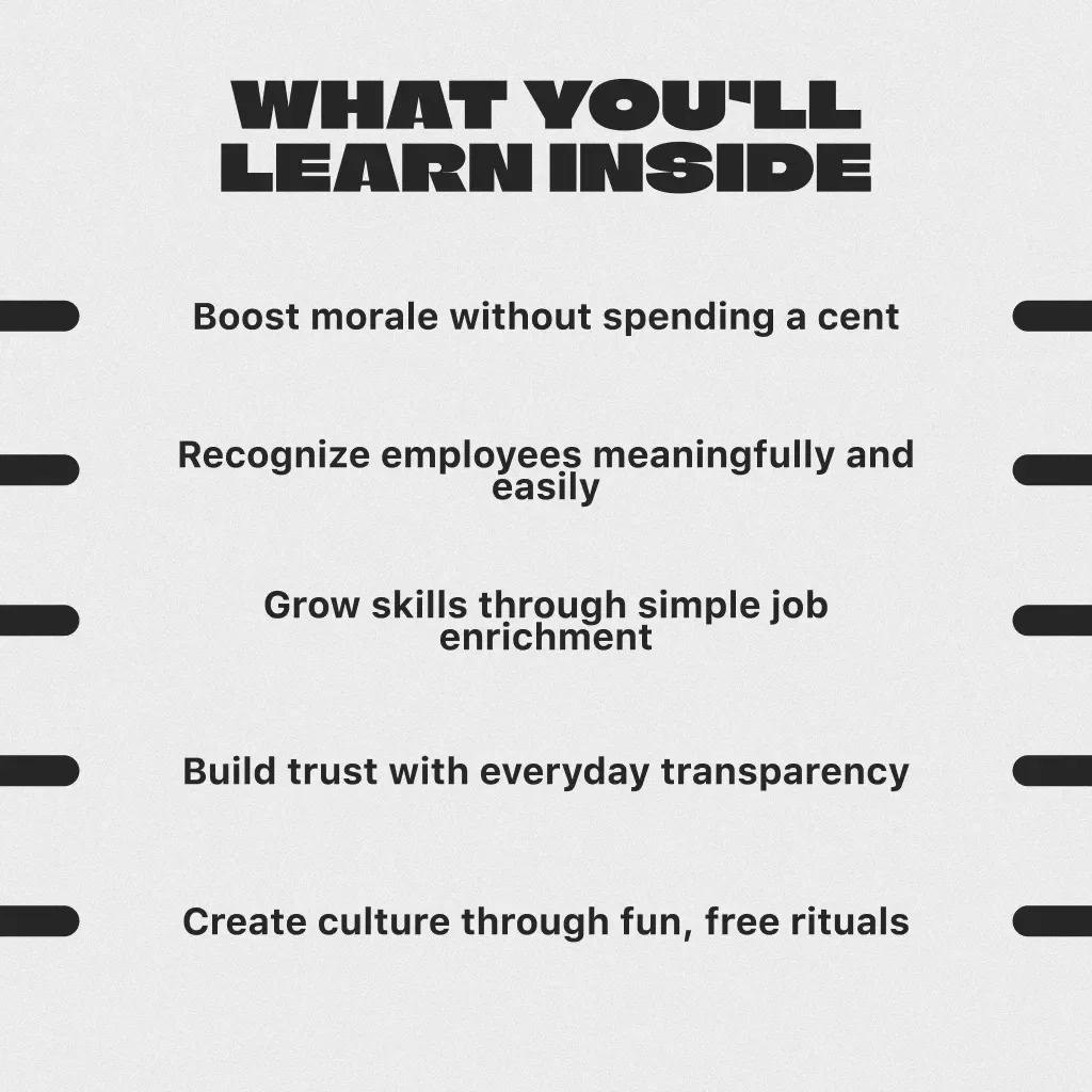 Motivation on a Budget: Proven Ways to Energize Employees Without Spending a Dime | How to Motivate Employees Without Spending Money | Digital Guide for Managers & Team Leaders
