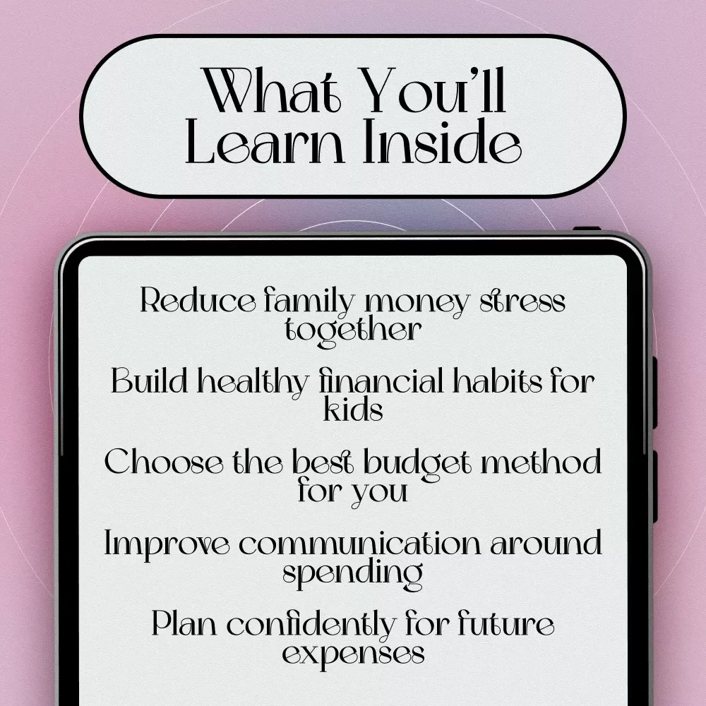 Family Finance Freedom: The Ultimate Guide to Budgeting Your Family Income Together | Budget Planner eBook | How to Budget Family Income