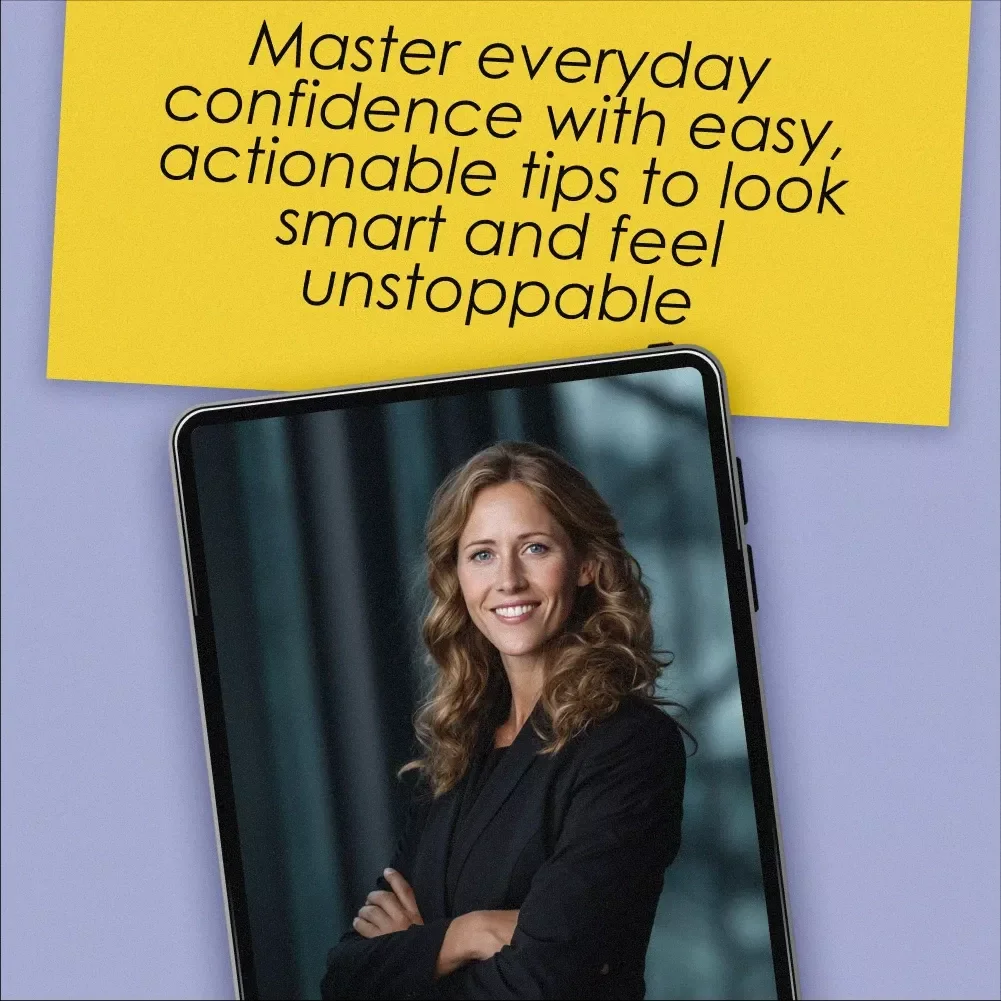 Look Smart, Feel Sharp: The Confidence Glow-Up Checklist | How to Look Confident and Smart | Digital Confidence Checklist for Women & Men