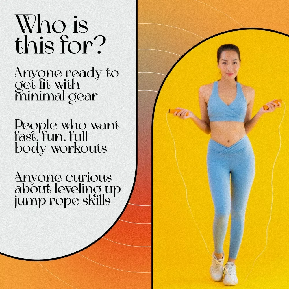 Jump In! The Beginner-to-Advanced Jump Rope Workout Guide | Digital Download eBook | Jump Rope Exercise Routine for All Levels