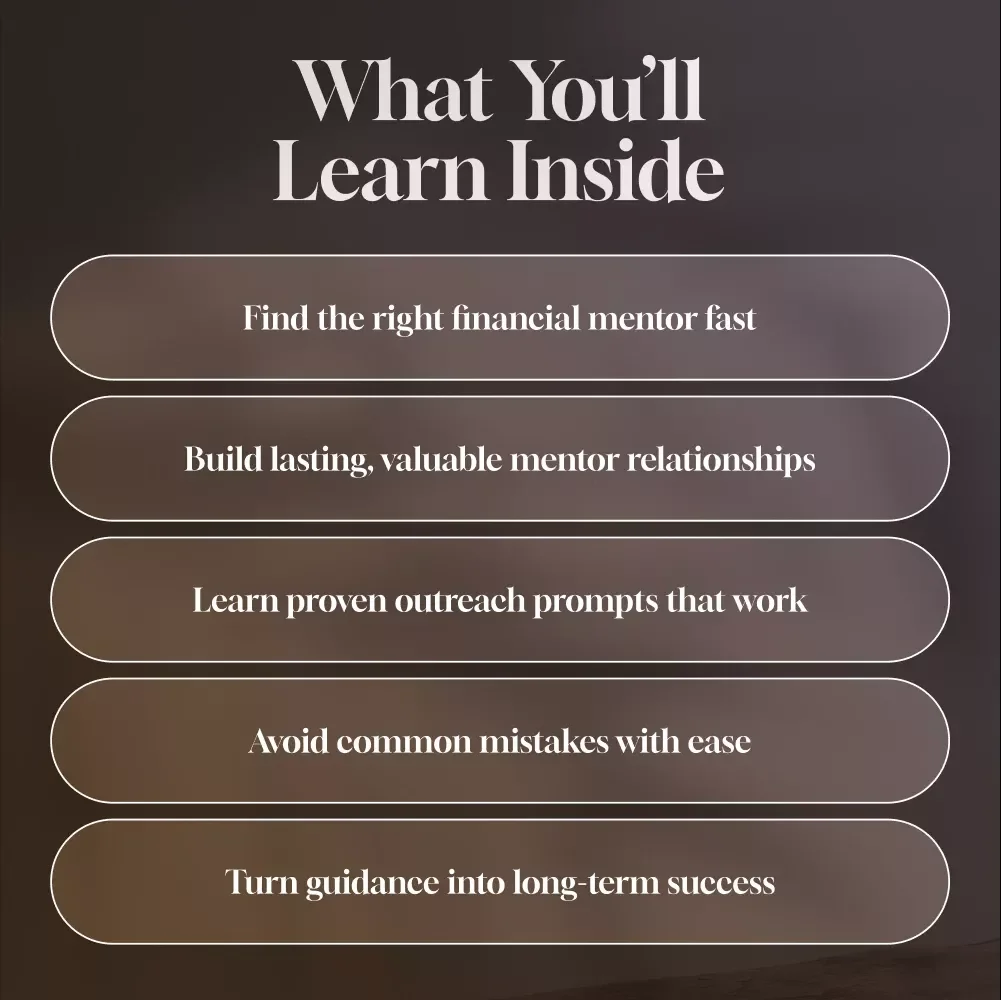 Unlocking Financial Freedom Through Connection | eBook on Cultivating Mentor Connections for Financial Freedom, Digital Guide to Wealth Building Mentorship