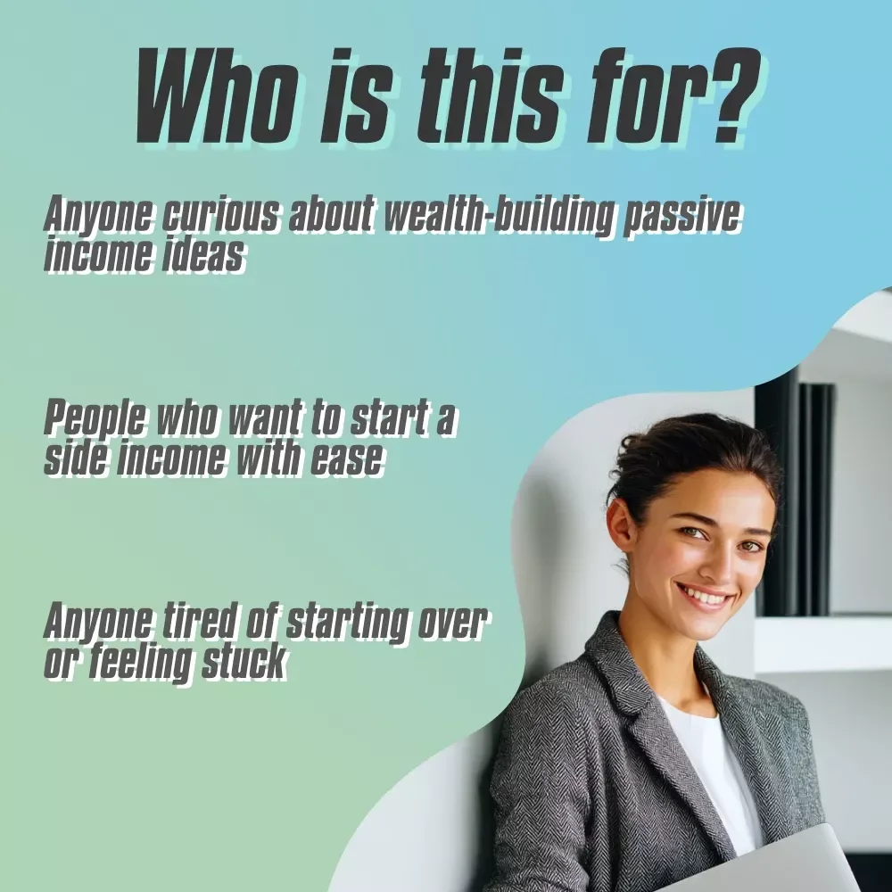 The Passive Income Launchpad – Digital Checklist for Wealth-Building Passive Income Ideas, Beginner-Friendly Guide to Launch Your First Stream