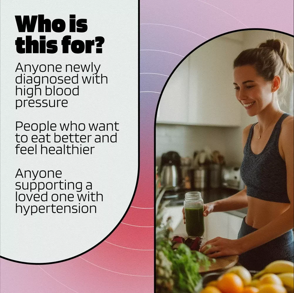 Heart Healthy Eating Made Simple For Better Blood Pressure | Best Diet for High Blood Pressure | DASH Diet Guide eBook PDF