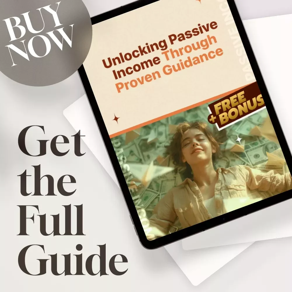 Unlocking Passive Income Through Proven Guidance – Digital Guide for Mentorship Techniques in Passive Income | Passive Income Mentorship eBook | Instant Download