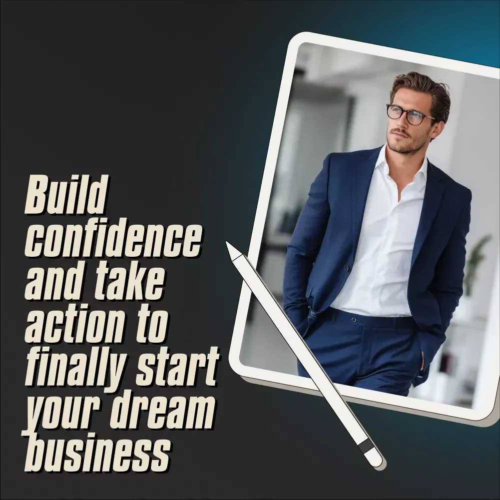 The Confident Entrepreneur’s Kickstart Checklist – Digital Download to Help You Gain Confidence to Start a Business Fast