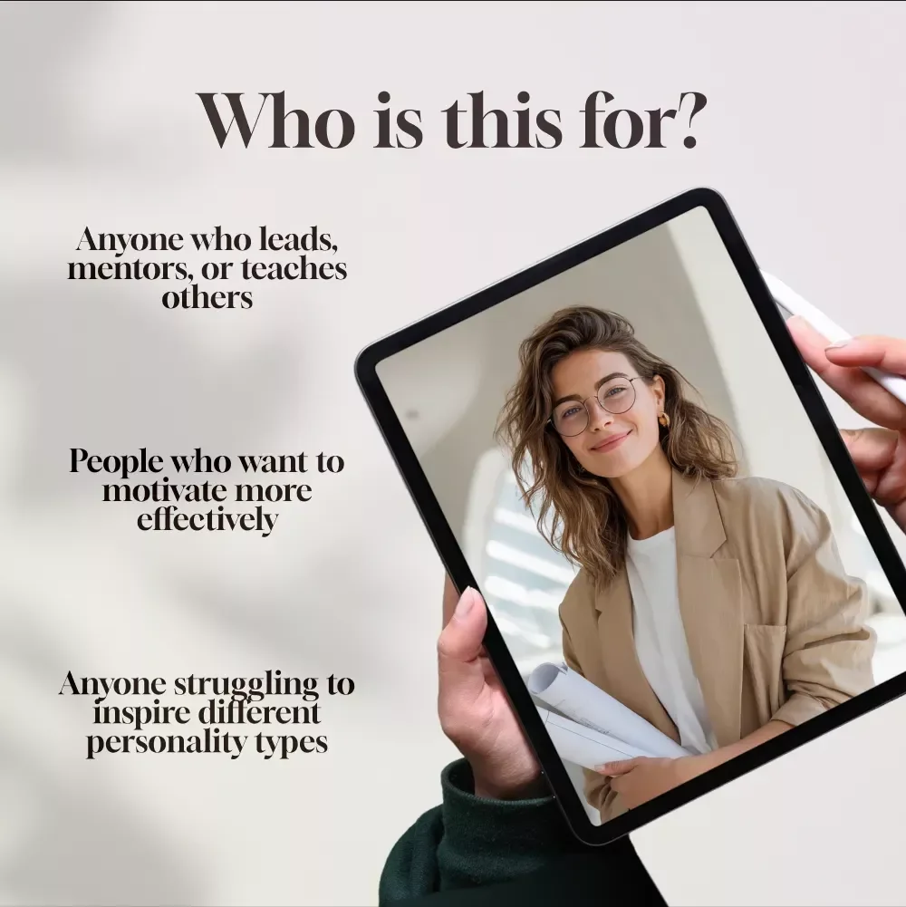 Motivation by Personality: A Practical Guide to Inspiring Every Type – How to Motivate Different Personality Types | Digital Guide for Coaches, Leaders & Educators