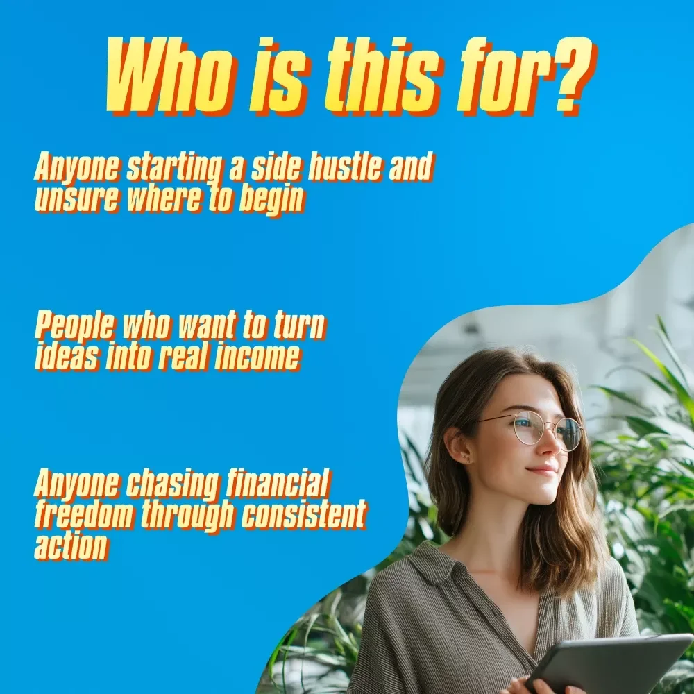 The Wealth Hustler’s Checklist – Digital Download for Side Hustles That Build Long-Term Wealth | eBook + Printable Guide