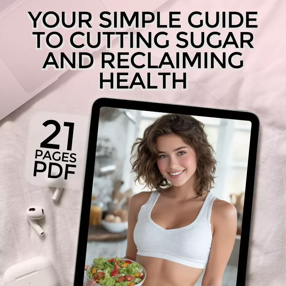 Your Simple Guide to Cutting Sugar and Reclaiming Health | How to Cut Off Sugar eBook for Wellness & Healthy Living