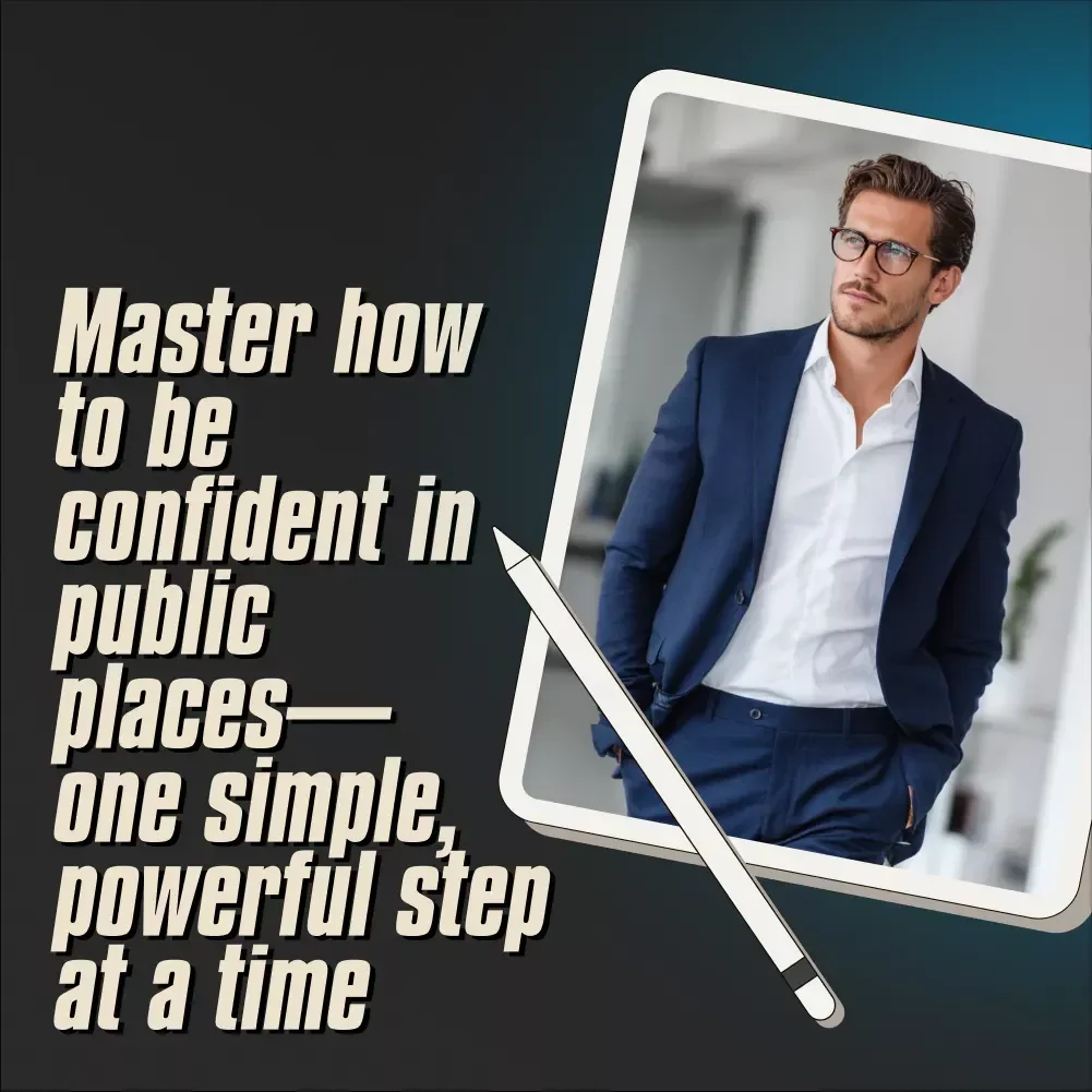 Confidence on the Go: Your Public Power-Up Checklist | Digital Confidence Checklist for Public Places, How to Be Confident in Public Spaces, Instant Download