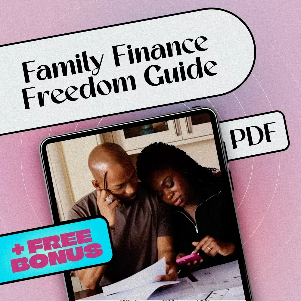 Family Finance Freedom: The Ultimate Guide to Budgeting Your Family Income Together | Budget Planner eBook | How to Budget Family Income