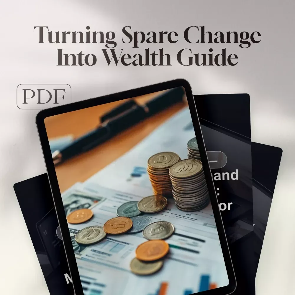 Turning Spare Change Into Wealth: The Ultimate Guide to Making Money from Your Savings | Digital Download | Personal Finance eBook | How to Make Money from Savings