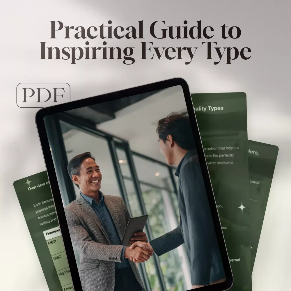 Motivation by Personality: A Practical Guide to Inspiring Every Type – How to Motivate Different Personality Types | Digital Guide for Coaches, Leaders & Educators
