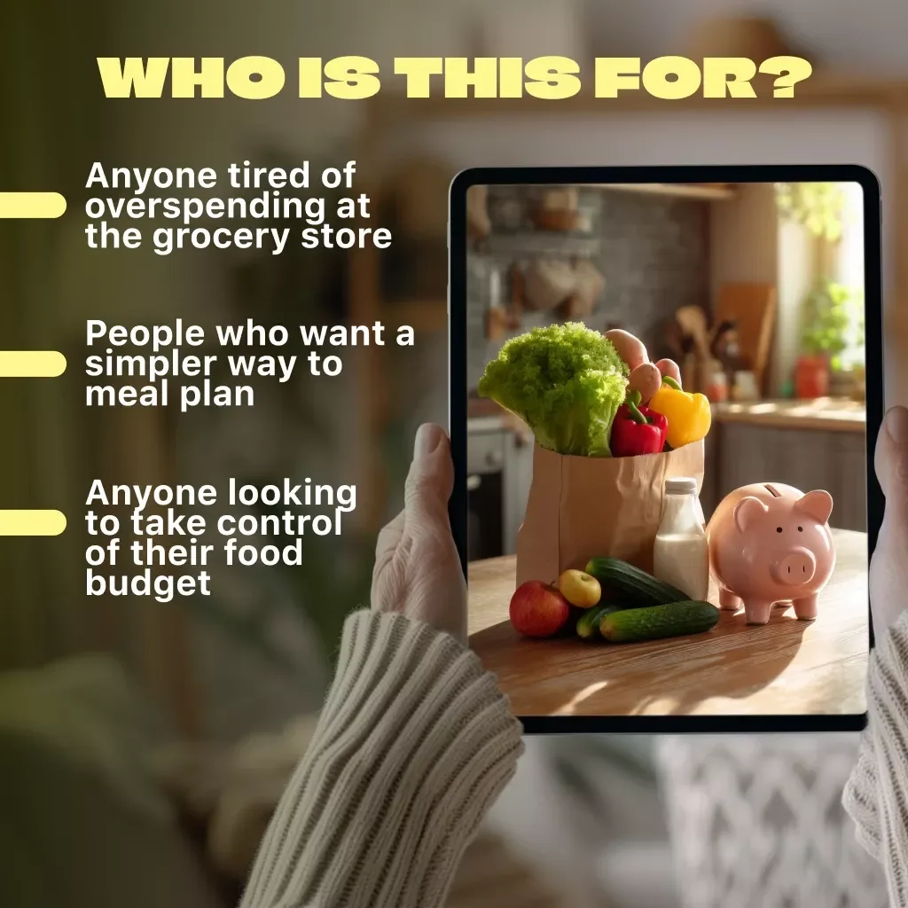 Smart Cart: The No-Stress Guide to a Realistic Grocery Budget | Budget Meal Planning eBook | Digital Download Grocery Budget Guide | PDF Guide