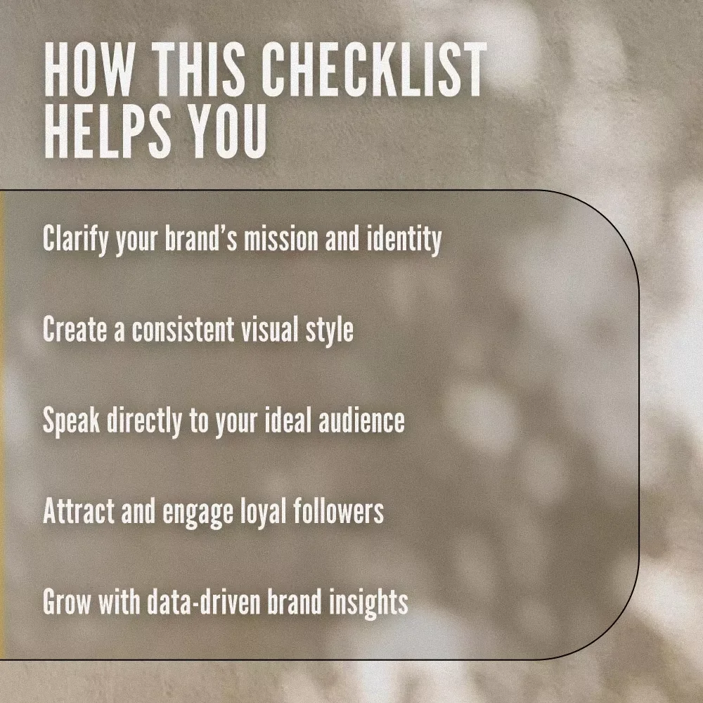 Build a Bold Online Brand That Stands Out – Digital Checklist for Online Branding Strategies, Visual Identity, & Content Planning | eBook Guide for Entrepreneurs