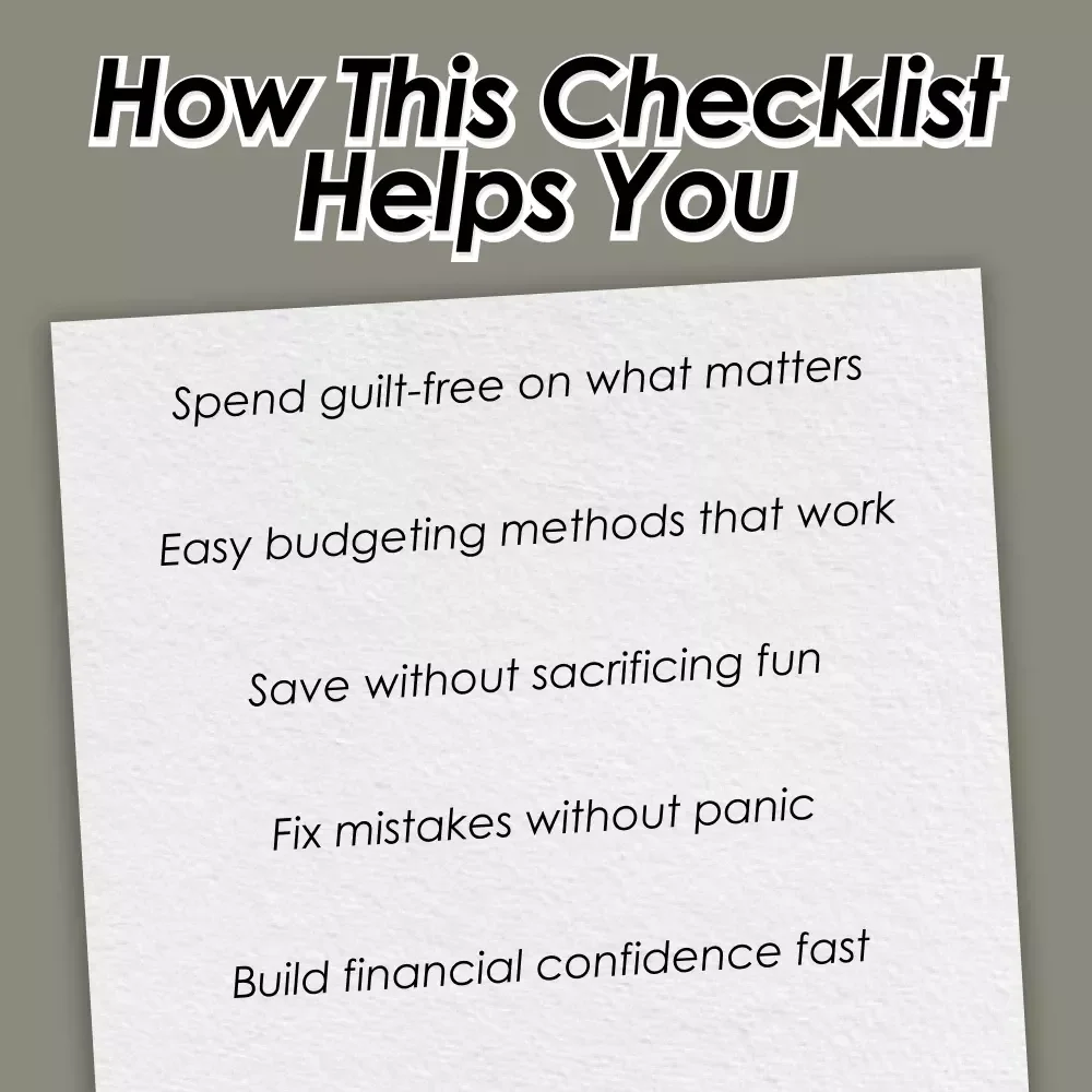 The Uni Budget Boss Checklist | Digital Download | How to Budget at Uni Like a Pro | Student Money Planner