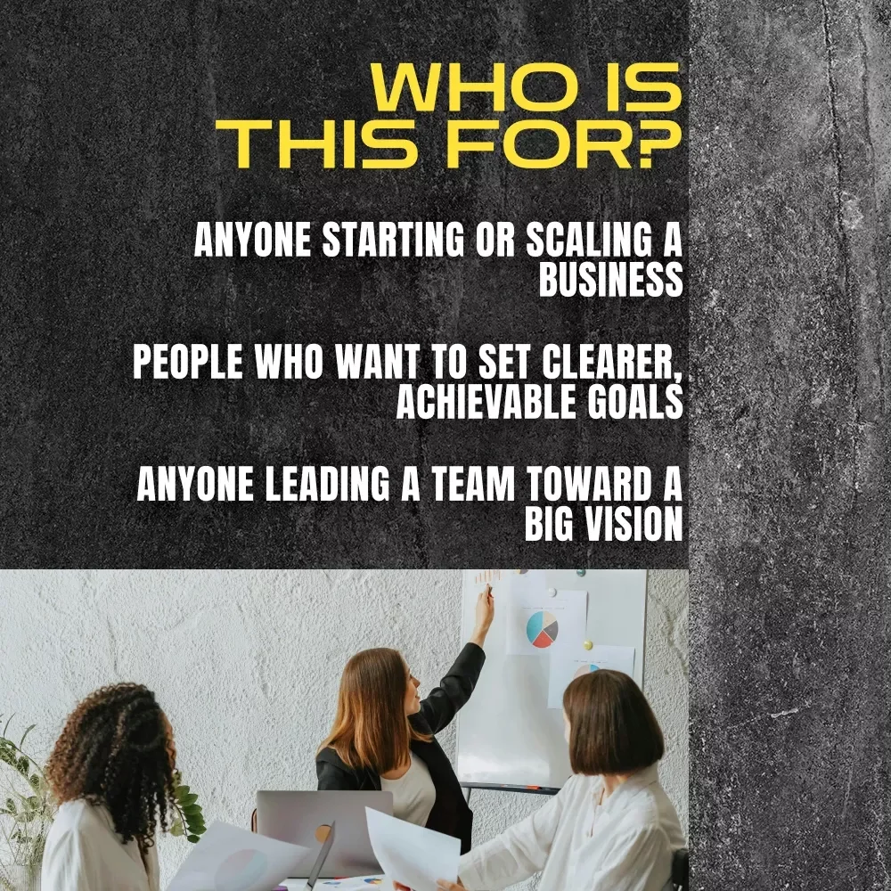 From Dream to Done: The Ultimate Business Goal-Setting Checklist | Printable PDF for Setting Business Goals, Small Business Planning Tool, Goal Tracker, Entrepreneur Guide