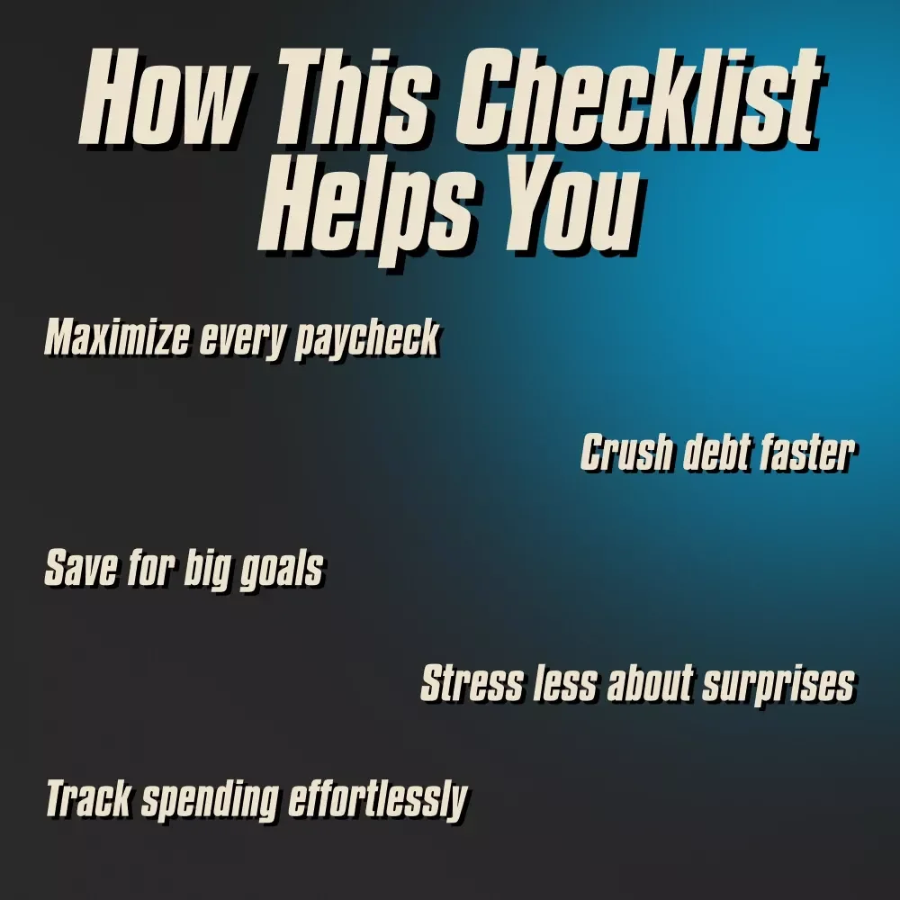 Master Your Monthly Paycheck — The Ultimate Budgeting Game Plan | Budget Checklist for Monthly Income | How to Budget When You Get Paid Monthly
