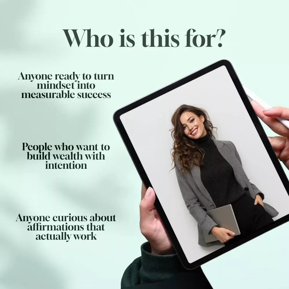 Speak It. Believe It. Receive It: The Think and Grow Rich Affirmation Blueprint | Wealth Mindset eBook | Digital Download Guide
