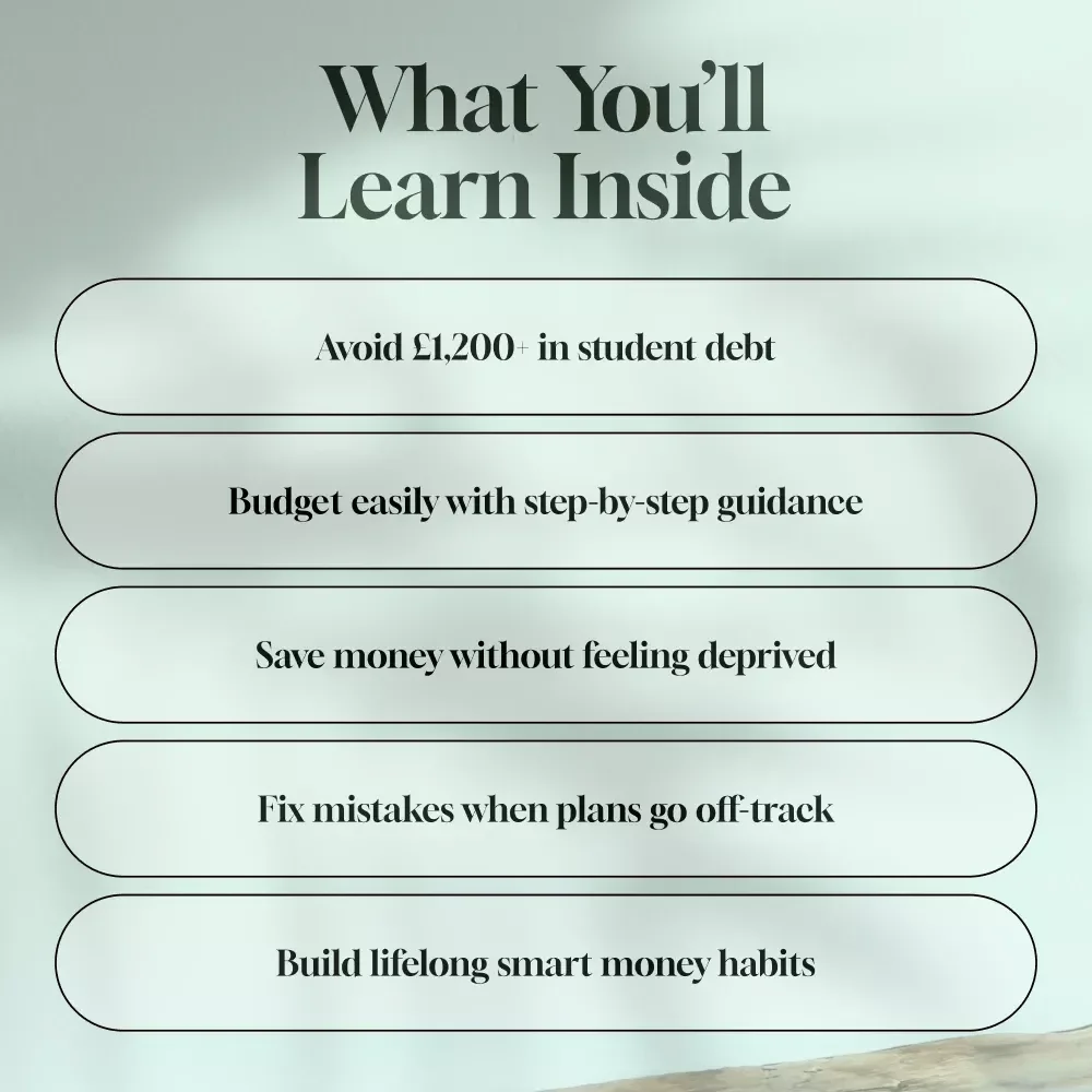 Broke No More: A Student’s Smart Guide to Budgeting at Uni | Digital Download | How to Budget at Uni