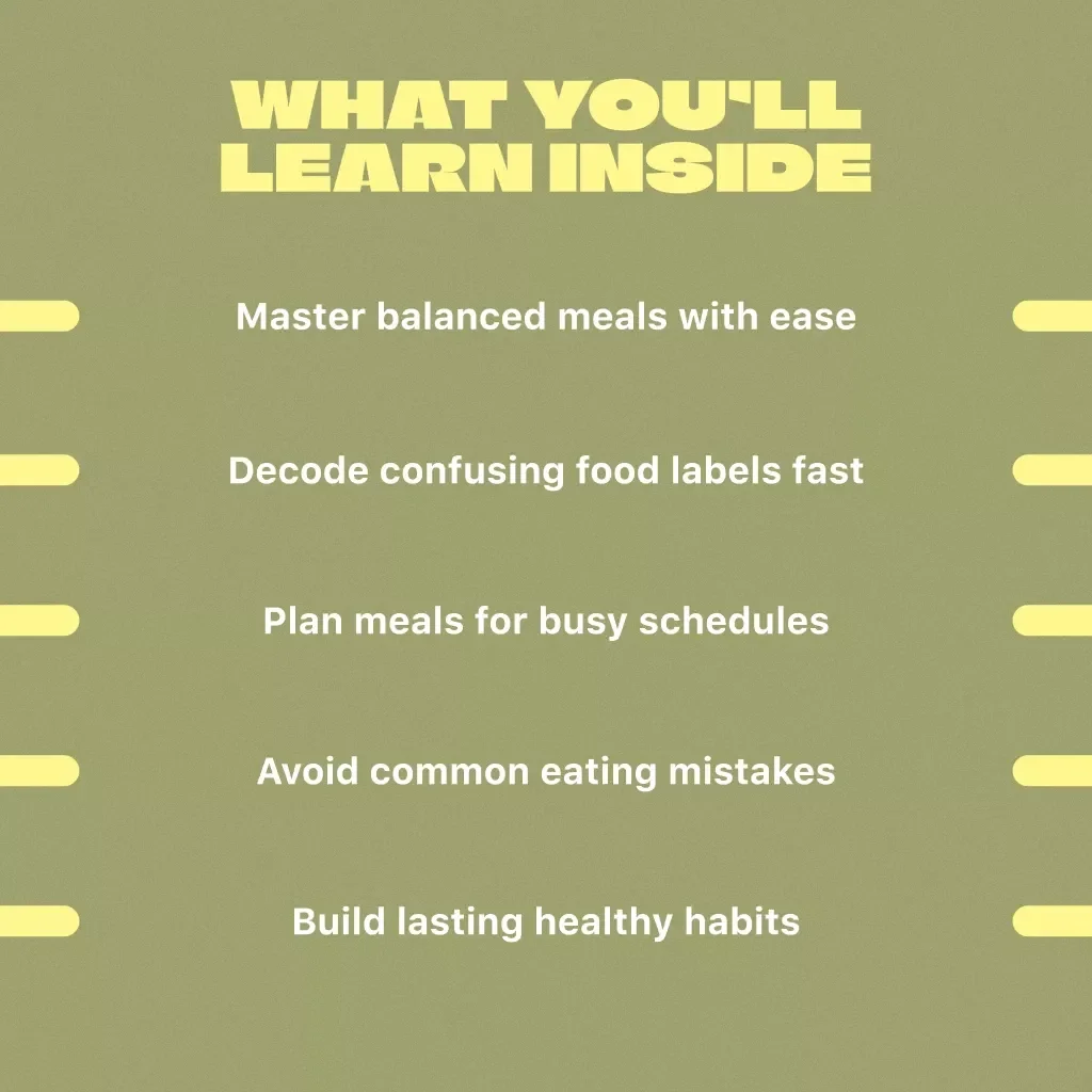 Eat Well, Live Well: Your Simple Guide to Enjoying Good Food Every Day | How to Eat Good | Healthy Eating Guide Digital Download