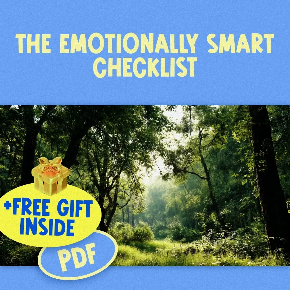 The Emotionally Smart Checklist | Emotional Intelligence Checklist PDF | How to Know if You Have a High EQ | Instant Download